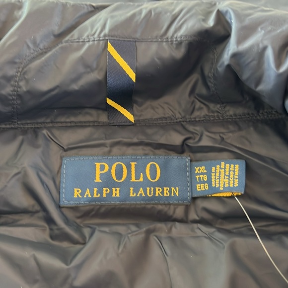 🎉Host Pick🎉Polo Ralph Lauren Mens Navy Blue Puffer Vest Size XXL - Picture 9 of 12